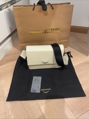 ❗️Moving SALE❗️NWT Zadig & Voltaire Lolita Crossbody Bag in Cream Color